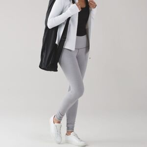 Lululemon Herringbone Wunder Under Hi-Rise Heathered Herringbone Size 12